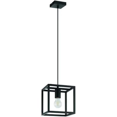 EGLO Eldrick Hanglamp - E27 - 20 cm - Zwart