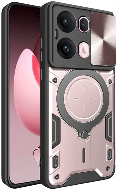 Hoesje geschikt voor Oppo Reno13 Pro - Techsuit CamGuard Pro Back Cover - Roségoud