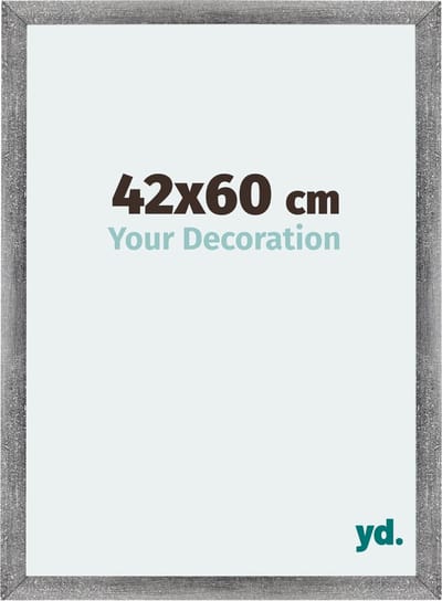 Your Decoration - Fotolijst 42x60 cm - MDF - Grijs Geveegd - Mura