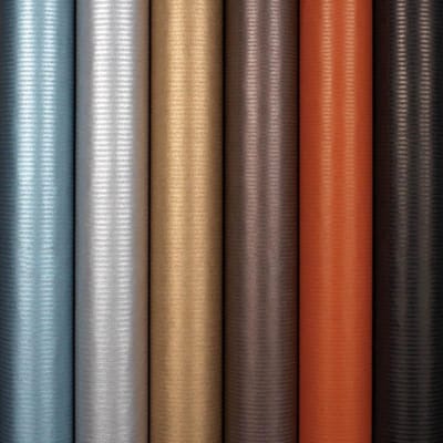 Benza cadeaupapier - Gekleurde basic kraft inpakpapier - 200 x 70 cm - 5 rollen