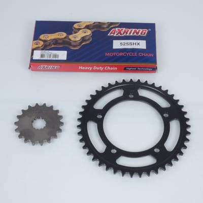 Kit chaîne Axring pour Moto Triumph 865 Bonneville Efi 2008 à 2015 Neuf