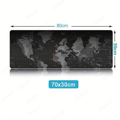Gaming Muismat Gamer Muismatten Computer Muismat Bureau Muispad Toetsenbord Muis XXL Tapijt Gaming Accessoires Voor PC Bureau Mat zwart