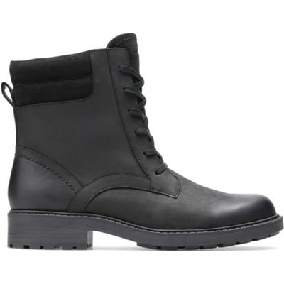 Clarks - Dames - Orinoco2 Spice - D - 2 - black leather - maat 5,5
