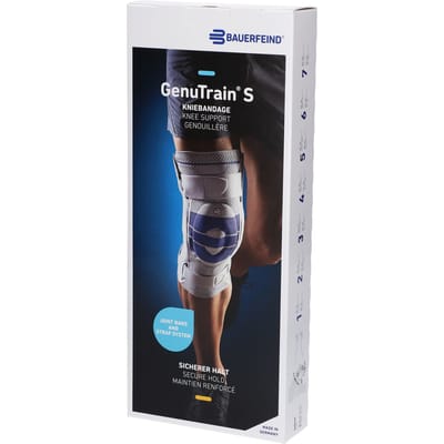 Bauerfeind GenuTrain S Titan Knie Rechts Maat 2 1 Verband(en)