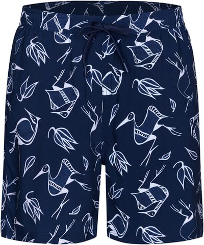 Heren Zwembroek Pastunette - Crane Birds - Sneldrogend - Maat S