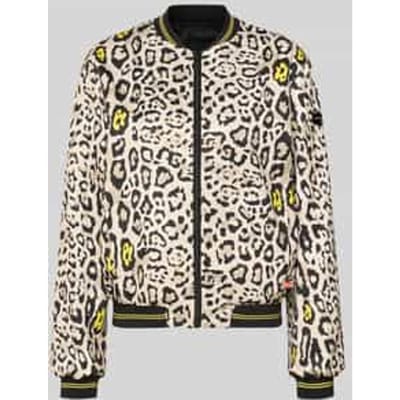 Blouson met steekzakken model 'SUZY BLUE'