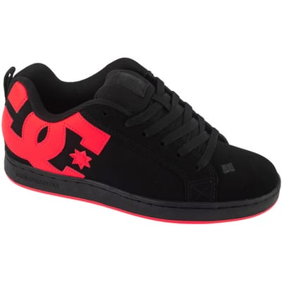 DC Shoes Court Graffik, Unisex, Zwart, Sneakers, maat: 36