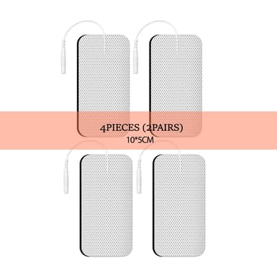 50 stuks Elektrode Pads Geleidende Gel EMS Tens Fysiotherapie Elektrische Spierstimulator Lichaamsmassager Ontspanningspleisters
