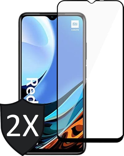 Screenprotector geschikt voor Xiaomi Redmi 9T - 2x Full Screen Protector