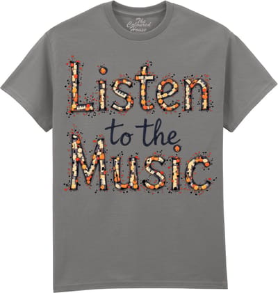 Listen To The Music The Coloured House T-shirt XXL