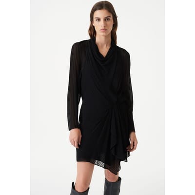 IRO Paris Cast Dress Black Maat: XS | Mini Jurken Outlet | Dames | Zwart