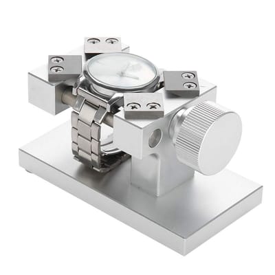 Allecto - Horlogeringverwijderingshulpmiddel - Professionele horlogereparatietool - Rood/Zilver - Horlogemaker - Geschikt voor juweliers en amateur..