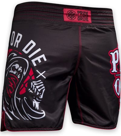 Pride or Die Fight Shorts Grim Beaterz Vechtsportbroek - XXXL - Jeans Maat 40