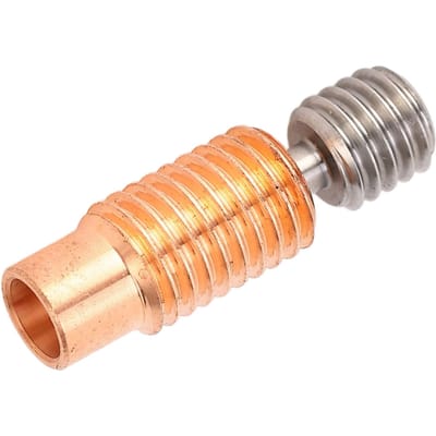 Hotend Heatbreak Koper Ti Legering Bimetaal Heat Break Thermische Cilinder Aanvoerslang voor Prusa I3 MK3 beige