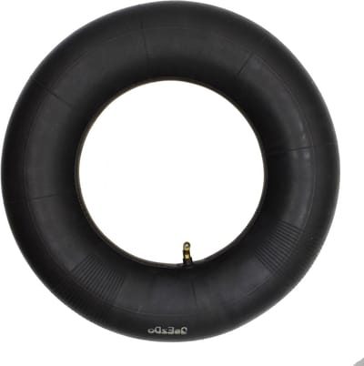 Binnenband - Reservewiel band - Kruiwagen reparatie - Gebogen ventiel - 4.00-8 inch - Zwart
