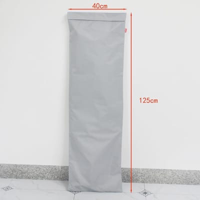 Strijkplankhoes - Stofkap Strijkplank - Strijkplank Beschermen - Waterdicht Oxford Doek - 40x125CM - Grijs