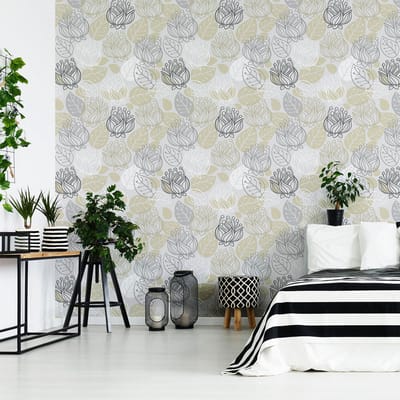 Behangsticker - BLOEMEN - 30x30cm