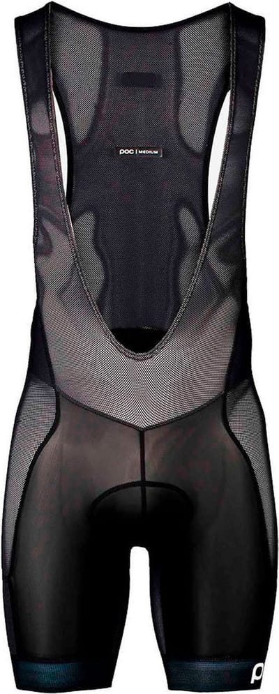 POC MTB Air Layer Bib Shorts Heren, uranium black Maat S