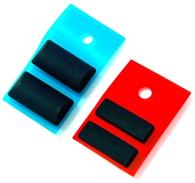 Dailygoods- Rubberen Voetstrips Vervanging - Compatibel met Lenovo ThinkPad T490s/X390/T14s/X13 - Zwart - 2 Diktes - 4 Stuks - Perfecte Pasvorm - Laptopvoeten