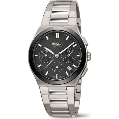Boccia Titanium 3736-02 Heren Horloge