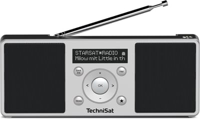 TechniSat DIGITRADIO 1 S Draagbaar Analoog & digitaal Zwart, Zilver