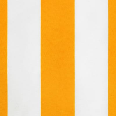 vidaXL - Vervangingsdoek - voor - luifelrok - gestreept - 300 - cm - geel - en - wit