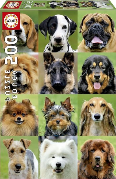 Legpuzzel Honden - Puzzel Dieren - Ontspannende Hobby - Hoge Kwaliteit - 34 x 48 cm - Meerkleuren