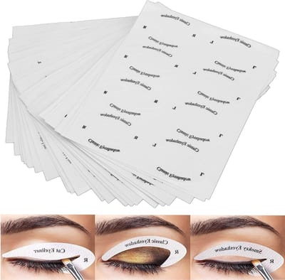 Eyeliner en Oogschaduw Sjabloon Set - Snelle Make-up Tool voor Beginners - Oogmake-up Sjablonen met Stickers en Gebruiksvriendelijke Ontwerpen