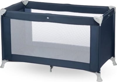 Reisbedje Baby Met Matras – Campingbedje Opklapbaar – Reisbed In Hoogte Verstelbaar - Camping Bedje - Inclusief Transporttas – Voor Baby’s en Peuters tot 15 KG - Blauw