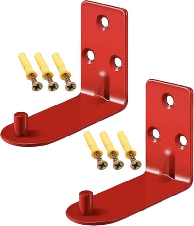 Brandblusser Muurbeugel - Veilige Houder - Noodsituaties Beveiligen - Zware Stalen Constructie - Geschikt 9kg - Rood