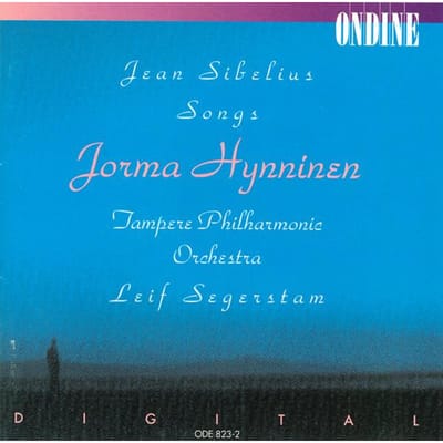 CD JEAN SIBELIUS - JORMA HYNNINEN, TAM - Liederen ODE8232 Ondine 1994 Finland Klassiek Gebruikt blue
