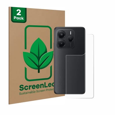 2 Stuks Screenprotector voor Xiaomi Redmi Note 14 (Achterkant) - Hoogwaardige Beschermfolie transparant