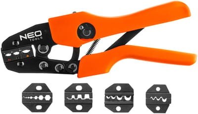 Grupa Topex NEO - Crimptang Set - 220mm - Ergonomische Handgreep - Voor Elektrisch Werk