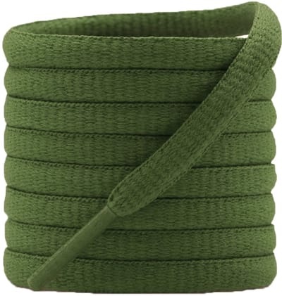 Hypedpair Asics Veters | 120cm | Olijf groen | Olive Green | Laces | o.a. geschikt voor Asics, New Balance etc