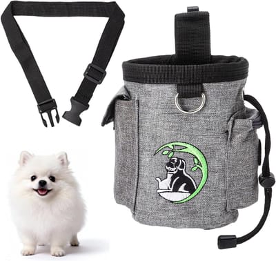 Honden Traktatietas Trainingszak met Poepzakjesdispenser en Verstelbare Riem