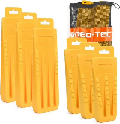 Boomkappen Wiggen - Kettingzaag Wiggen - Veilig Bomen Snoeien - Met Spikes - 14 en 20 cm