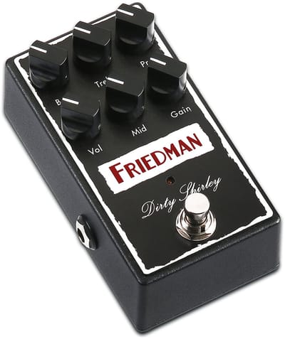 Friedman Dirty Shirley Pedal - Distortion voor gitaren