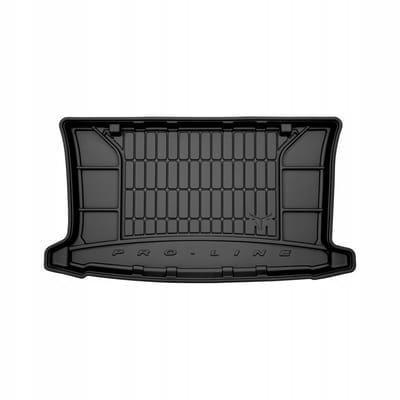 FROGUM PROLINE 3D Set - Rubberen Automatten + Kofferbakmat - Geschikt voor CHEVROLET Aveo Hatchback (2007-2011) - Zwart