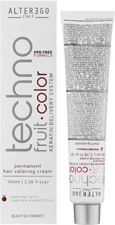 Alterego Techno Fruit Color Permanent Hair Coloring Cream 11/13 100ml