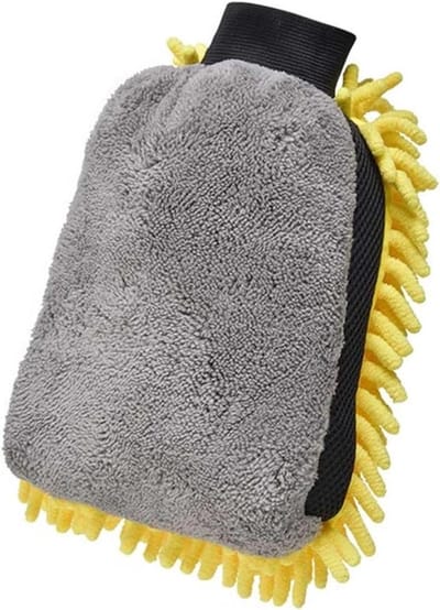 Auto Washandschoenen - Schoonmaak Handschoenen - Auto Reinigen - Waterdicht Microvezel - 3 Stuks - Mix Kleuren