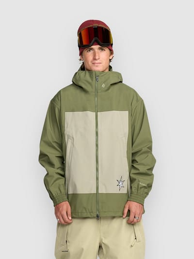 Volcom Arthur 3L Jas groen