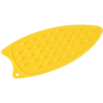 Antislip Hittebestendige Siliconen Strijkmat Hot Veiligheidsbescherming Strijkijzer Onderzetter (Geel) Yellow yellow