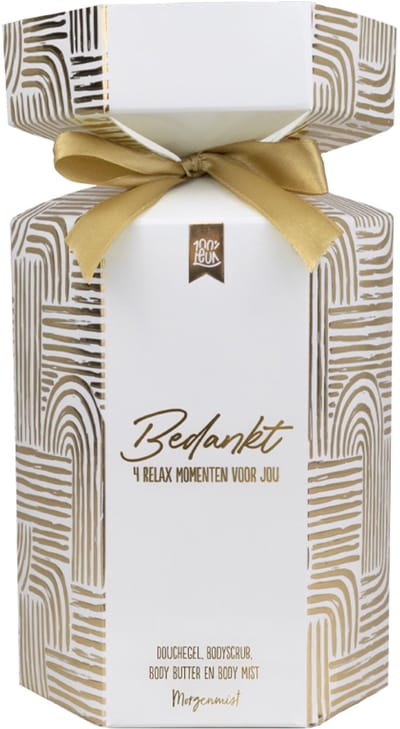 100%LEUK - Cadeaupakket - Bedankt