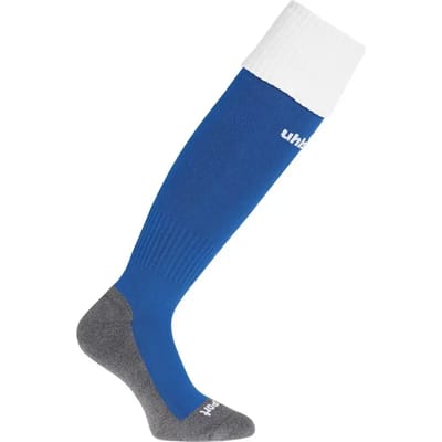 Uhlsport Club Voetbalkousen - Royal / Wit | Maat: 28-32