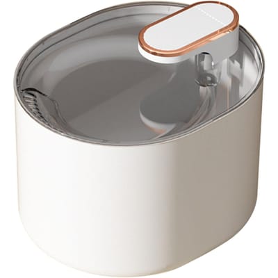 Huisdier Waterfontein Automatisch Grote Capaciteit Stil Verbeterde Elektrische Kern Huisdier Slimme Waterdispenser wit