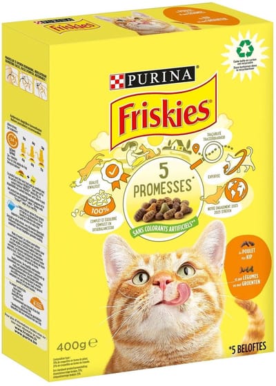 Friskies Kat - kip en groenten - 400g