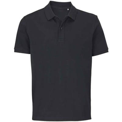 SOLS Unisex Pegase Volwassenen Poloshirt (Zwart)