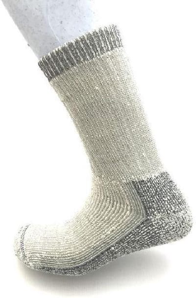 Eureka zachte merino wollen thermosokken S5 - unisex - grijs - maat 43-45