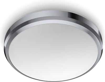 Philips Doris badkamerplafonnière - chroom - klein - 6 W