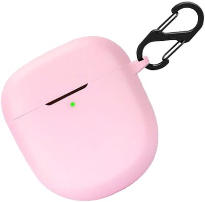Dailygoody - Siliconen hoesje - Schokbestendig - Roze - Beschermhoes voor oordopjes - Handzaam en wasbaar - Geschikt voor Bose QuietComfort II